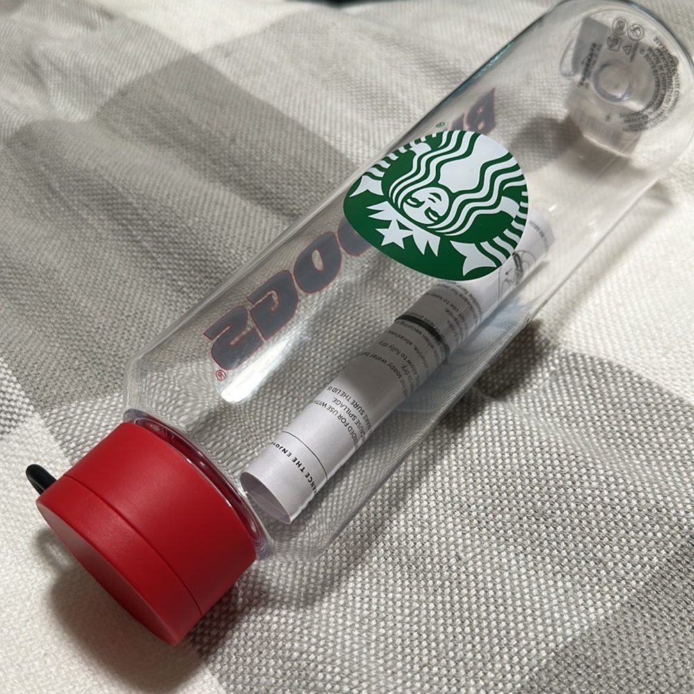 Starbucks UGA Collegiate Water Bottle GA Bulldogs NEW - Picture 7 of 7